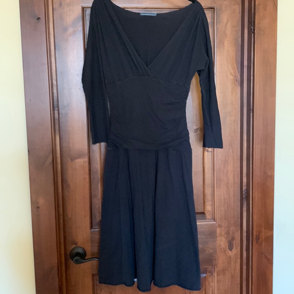 Velvet dress black size L
